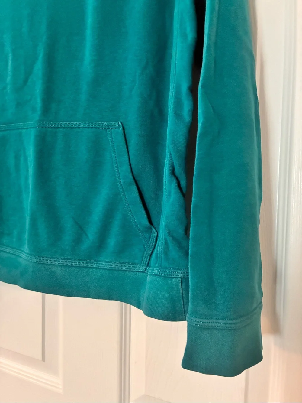 Nike Pullover Hooded Sweatshirt- Youth XL - Turquoise Embroidered Nike Hoodie